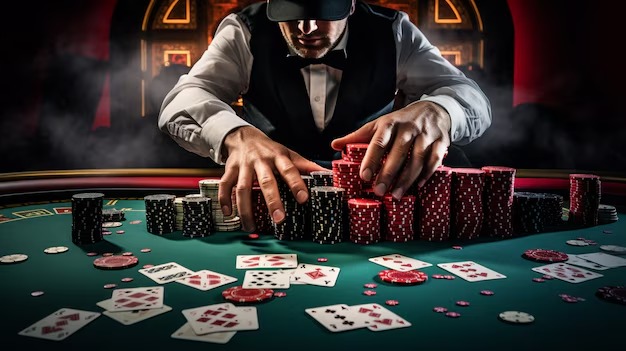 Mobile live-casino interface with table selection